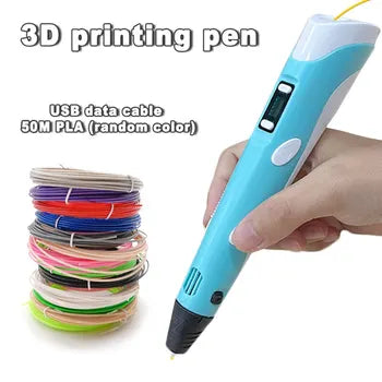 3D Pen-2 For 3D Drawing Printing